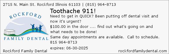 Rockford Family Dental Coupons